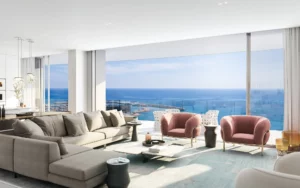Acropolis Homes - Limassol Blu Marine - Biuro Nieruchomości - Zdjęcie Nieruchomości - Salon