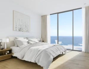 Acropolis Homes - Limassol Blu Marine - Biuro Nieruchomości - Zdjęcie Nieruchomości - Sypialnia