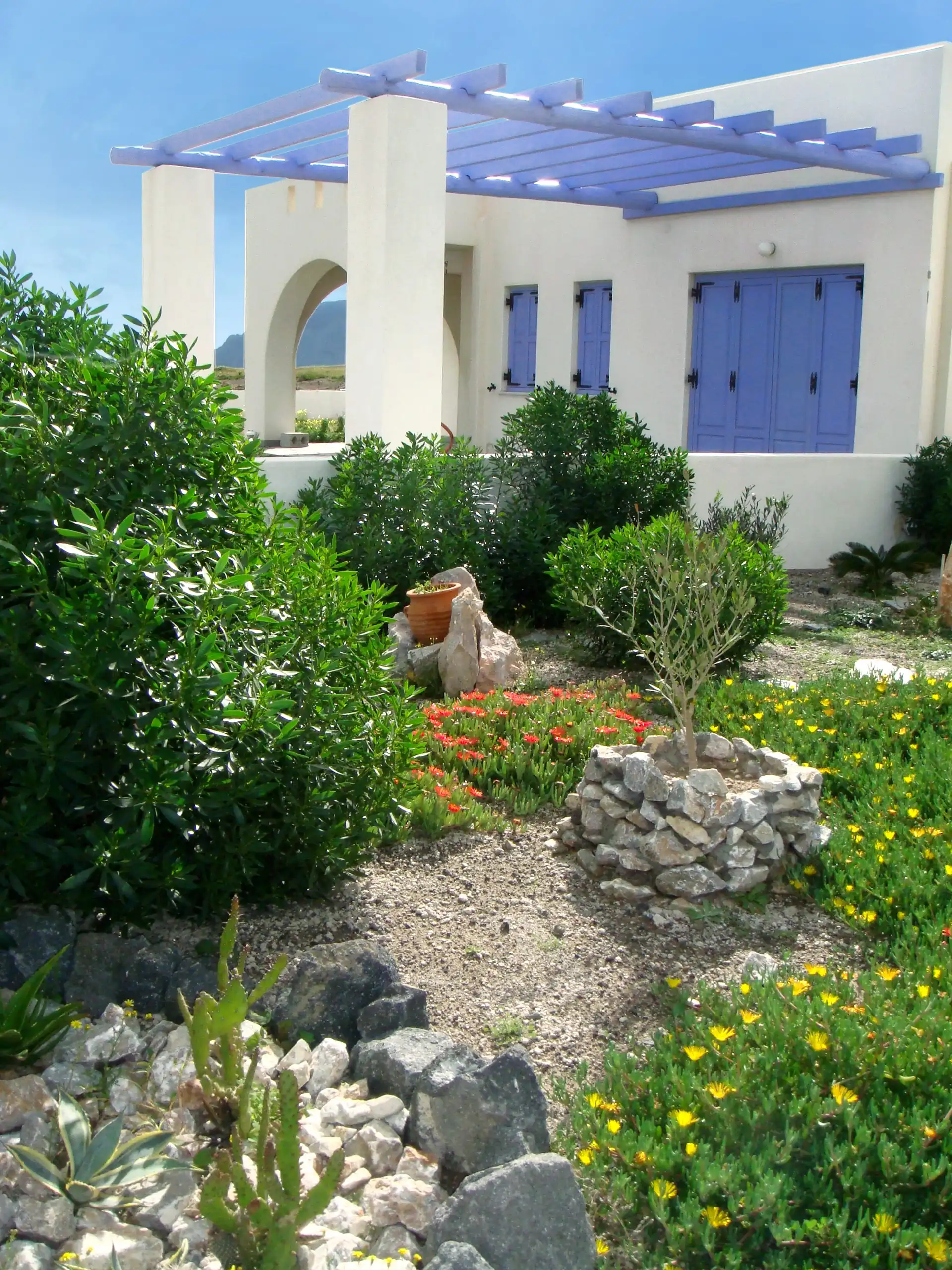 Acropolis Homes - Santorini Villas - Biuro Nieruchomości - Zdjęcie Nieruchomości - Ogród