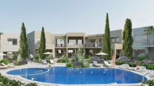 Acropolis Homes - Maleme Beach Gardens - Biuro Nieruchomości - Zdjęcie Nieruchomości - Basen