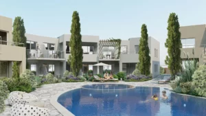 Acropolis Homes - Maleme Beach Gardens - Biuro Nieruchomości - Zdjęcie Nieruchomości - Basen